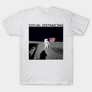 Social Distancing Black(on top) T-Shirt